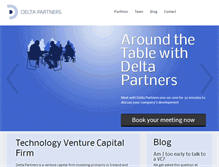Tablet Screenshot of deltapartners.com